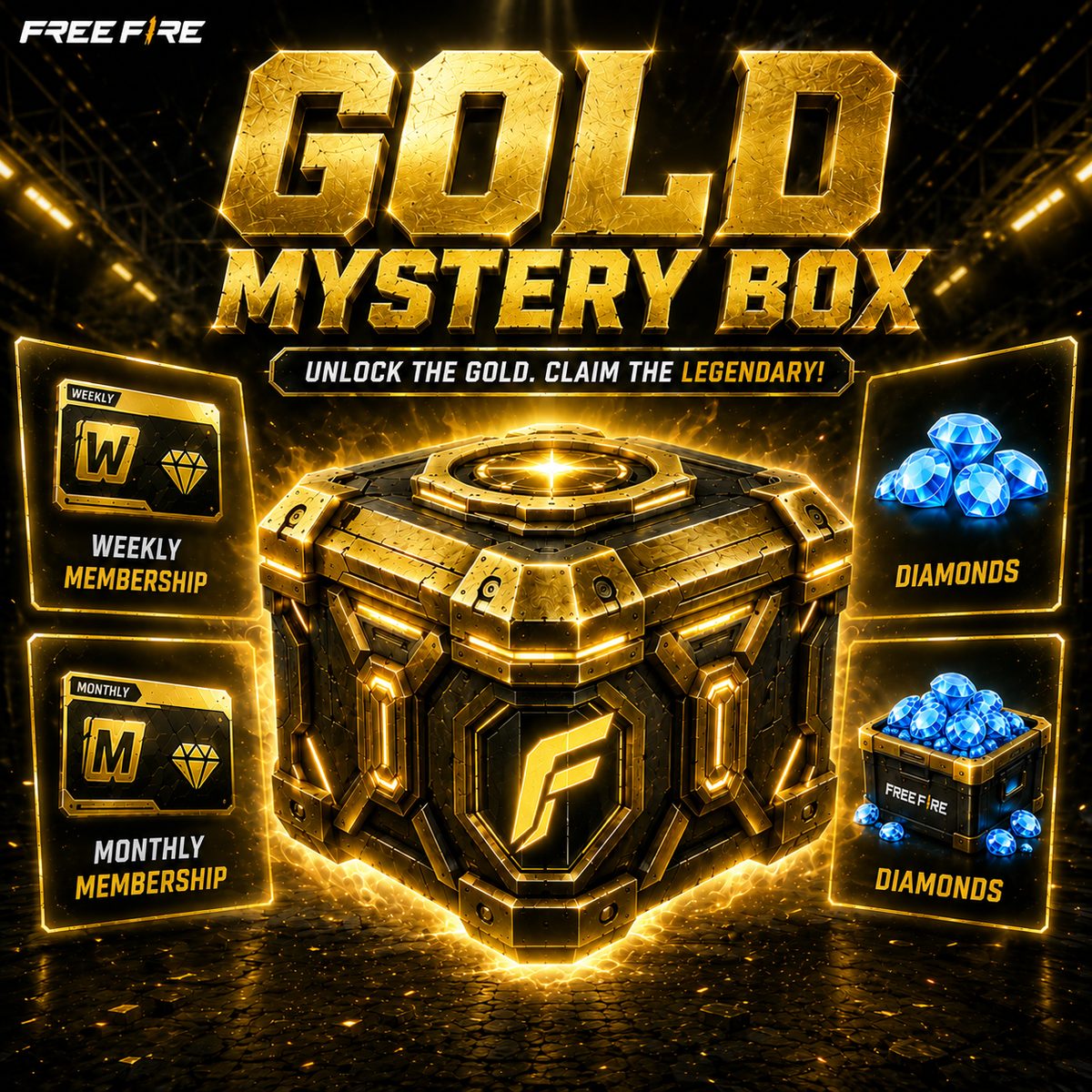 Gold Mystery Box